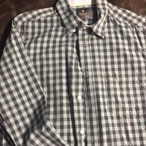 Men’s Hawkings McGill Blue/Green Plaid Shirt